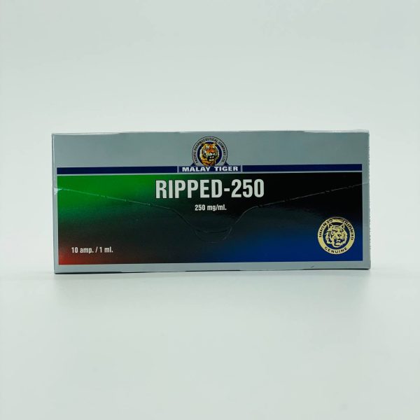 Ripped — 250 250 mg Malay Tiger photo d'emballage | steroides-online.com