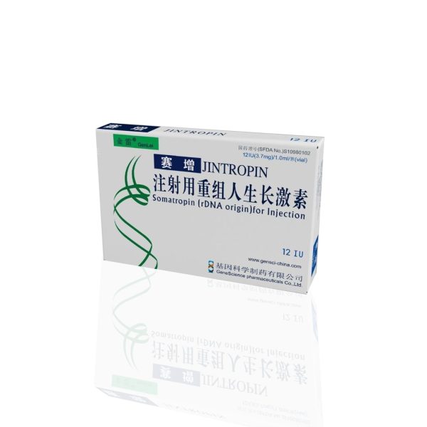 Jintropin (Somatropin) 120 IU Gene Science Pharmaceuticals photo d'emballage | steroides-online.com