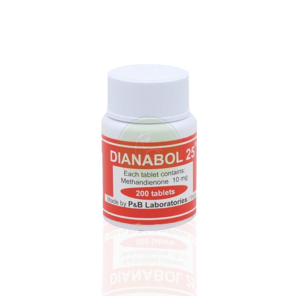 Dianabol 10 mg P&B Labs photo d'emballage | steroides-online.com