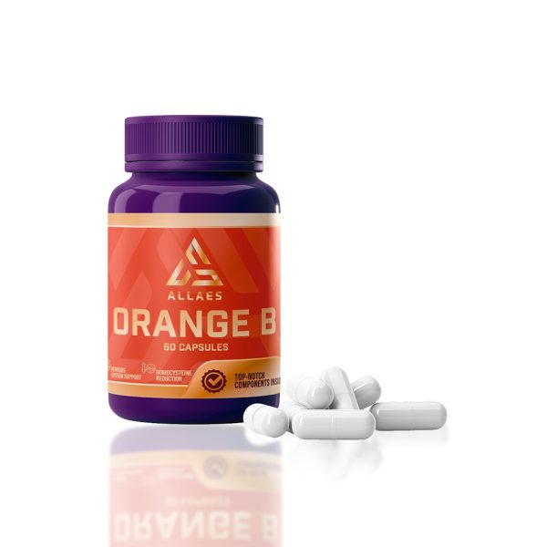 Orange B 60 capsules Allaes photo d'emballage | steroides-online.com