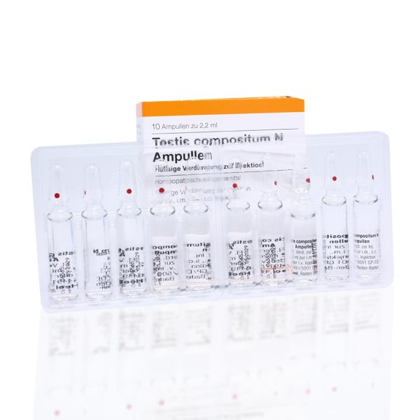 Testis Compositum 2,2 ml Heel photo d'emballage | steroides-online.com